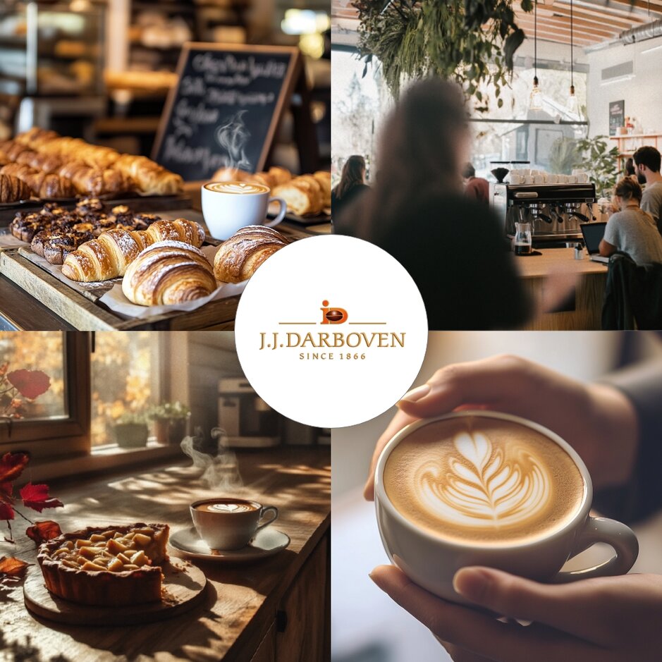 Lahodné pečivo, řemeslná káva a útulná atmosféra kavárny J.J. Darboven, která je ideální pro setkání v teple.