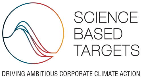 Logo SBTi představuje vědecky podložené cíle pro opatření v oblasti klimatu a iniciativy v oblasti udržitelnosti.