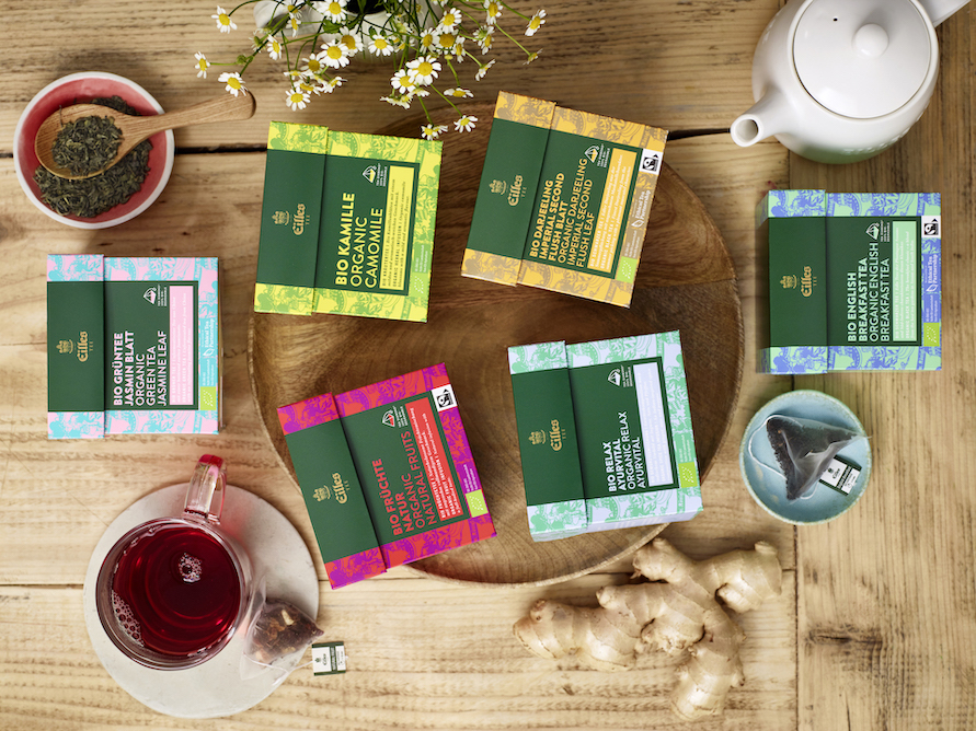 J.J. Darboven Marken – EILLES Tee Schmuckschachteln mit Teetassen und Teekanne
