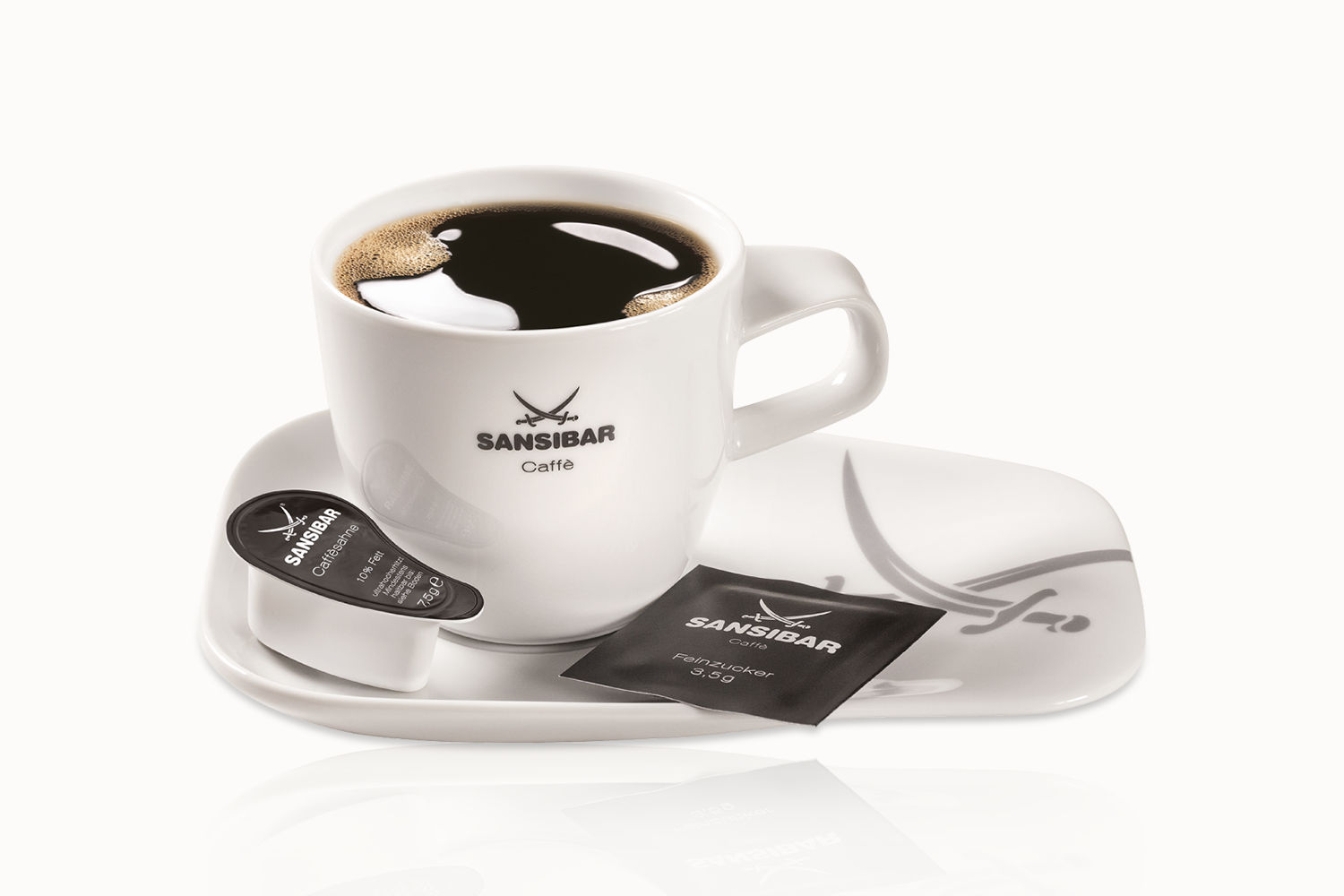 J.J. Darboven Marken – Sansibar Kaffee mit Sahne und Zucker