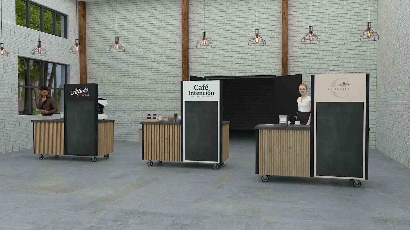 J.J. Darboven – mobile coffee bar example pictures