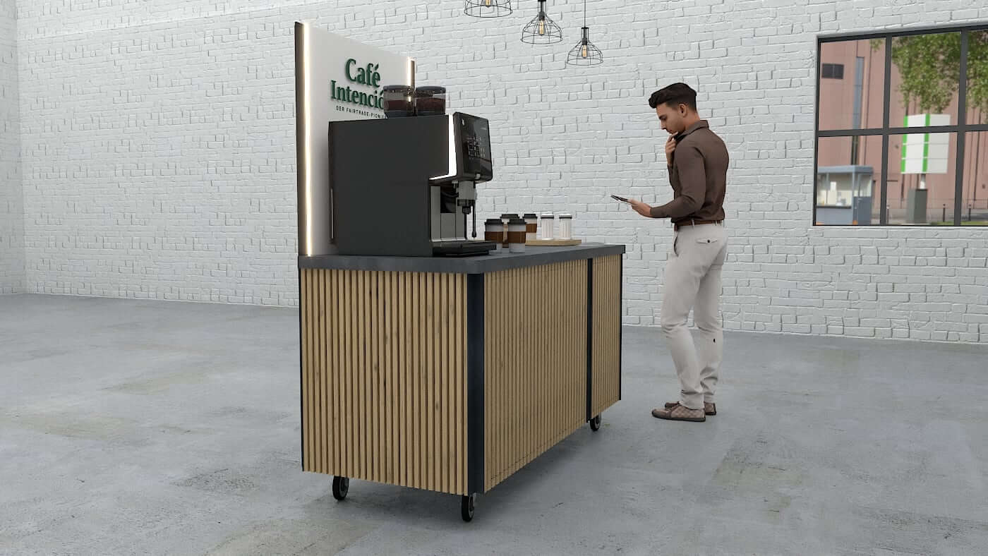 J.J. Darboven – mobile Kaffeebar Beispielbilder