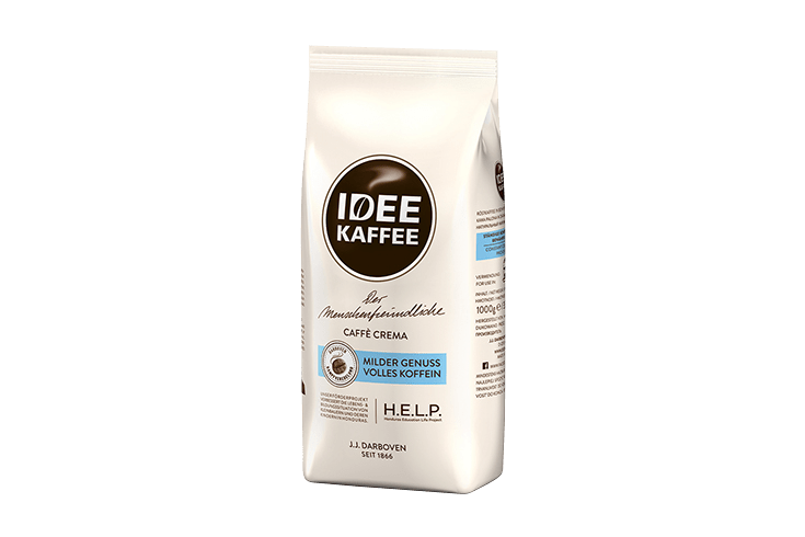 IDEE KAFFEE Caffe Crema schraeg 