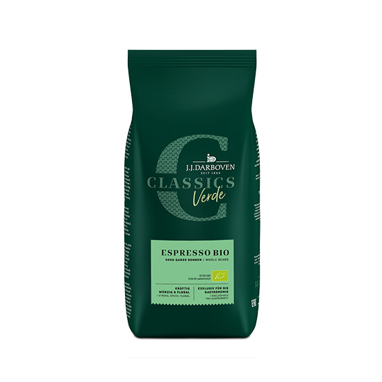 JJD Classics Verde Espresso Bio 500g Bohne