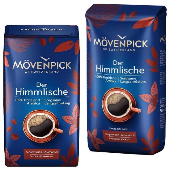 Café MÖVENPICK Le Divin grains, moulu ou dosettes