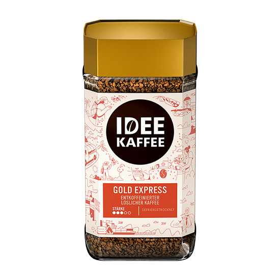 IDEE KAFFEE - Gold Express - Entkoffeiniert