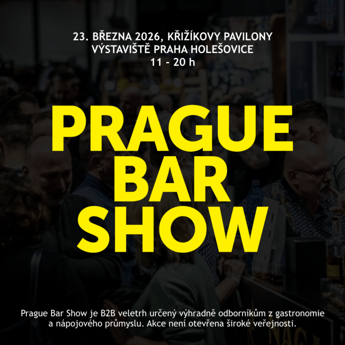 Připojte se k profesionálům z oboru na veletrhu Prague Bar Show 2026, který je oslavou gastronomie a obchodu s nápoji.